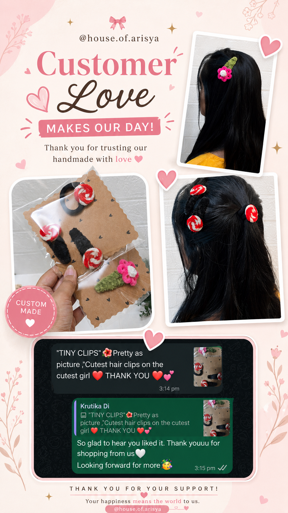 Customer testimonial
