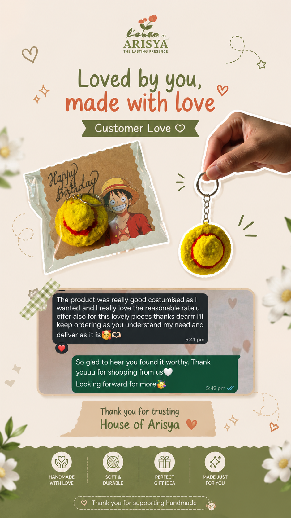 Customer testimonial